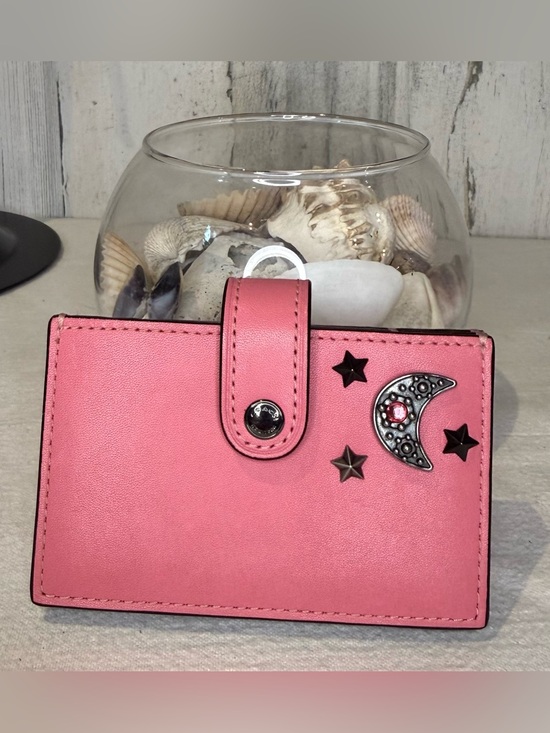 Coach Accessories - Coach 1941 Accordion Card Wallet with Celestial Moon and Stars 17’ 34115 *RARE